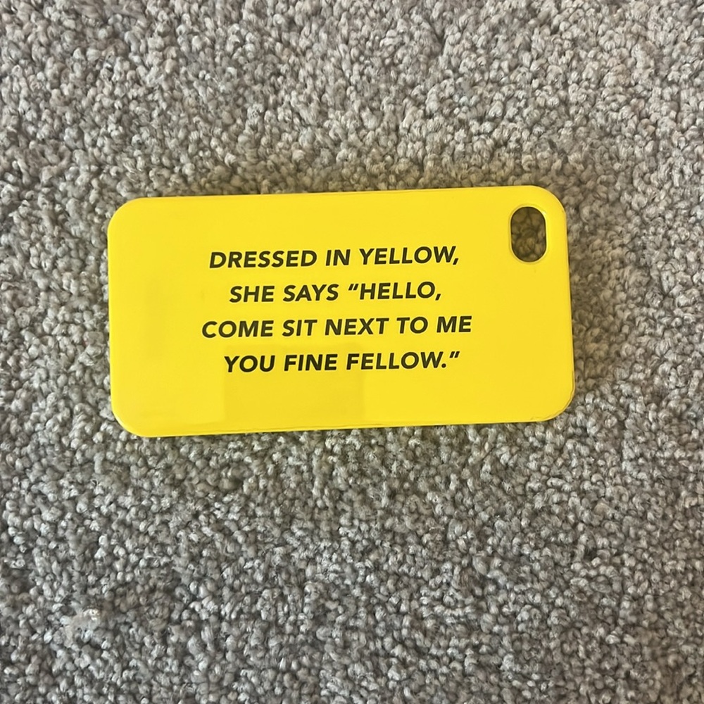 Brand new never used Kate Spade Saturday iPhone 4 case